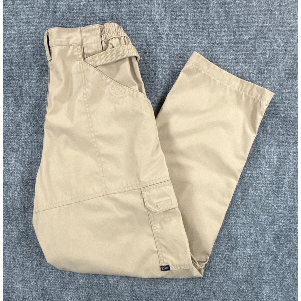 5.11 Tactical Taclite Pro Mens 34x34 Khaki Ripstop Utility Cargo Pants